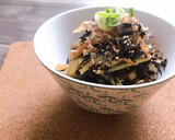 簡単節約おかず☆大根の皮とひじきの炒り煮作り方4写真