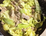 12分で簡単♪豚こまキャベツのウマ塩だれ作り方2写真