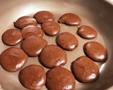 小さなココアパンケーキ作り方13写真