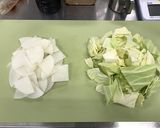 材料3つ！！キャベツと大根の塩麹漬け作り方1写真
