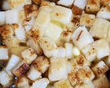 ホクホク☆長芋と餅のバターポン酢焼き作り方6写真