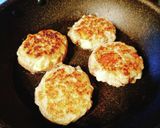 お弁当にも★味付きチーズハンバーグ作り方4写真