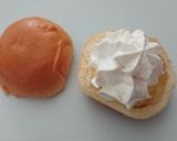 マリトッツォ風クリームパン作り方1写真
