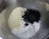 ブラックココア×抹茶クッキーサンド作り方1写真