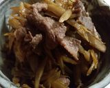 レンコンと牛肉としょうがのきんぴら作り方10写真