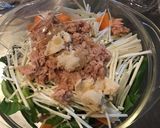 レンジで簡単　チンゲン菜とツナの和え物作り方2写真