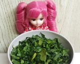 リカちゃん♡ちぢみほうれん草のきつね焼き作り方2写真