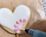 アイシングクッキー　お花作り方6写真