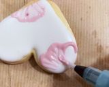 アイシングクッキー　お花作り方10写真