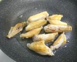 大根と鶏手羽中のピリ辛煮作り方3写真