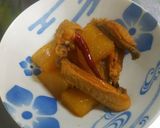 大根と鶏手羽中のピリ辛煮作り方8写真