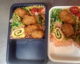 デコらない唐揚げ弁当210205作り方1写真