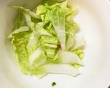 胸肉ブロッコリーワサマヨ炒め味青椒肉絲風作り方2写真