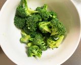 胸肉ブロッコリーワサマヨ炒め味青椒肉絲風作り方5写真