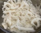 牛肉とレンコンの甘辛炒め★きんぴら風★作り方1写真