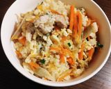 絶品☆鶏五目炊き込みご飯作り方5写真