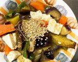 レンジかた焼きそばのタレ炒め味春雨炒め煮作り方20写真