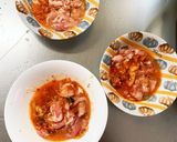 免疫力UPキムチ煮味豚こま大根青椒肉絲風作り方4写真
