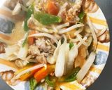 免疫力UPキムチ煮味豚こま大根青椒肉絲風作り方14写真