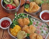 バレンタインに*ハートのウインナーカツ作り方13写真