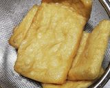 【糖質制限】カレー風味！油揚げの肉詰め作り方1写真