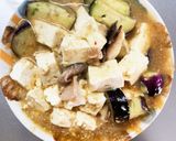 全てレンジ豚こまごまダレ麻婆豆腐&茄子作り方15写真
