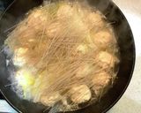 鶏団子と白菜の春雨スープ作り方7写真