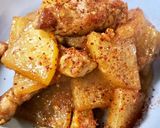 うちの豚バラ大根はニンニクみそ味です作り方6写真