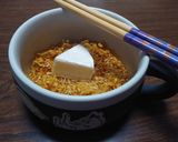 簡単うま♡チキンラーメンにカマンベール作り方2写真