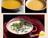 熱々！とろ〜りお餅が絶品♡茶碗蒸し作り方3写真