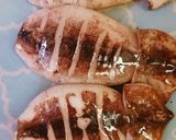 柚子辛味噌ネギのイカ焼き作り方3写真