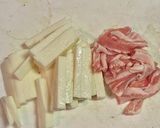 ほうれん草と長芋の中華炒め作り方1写真