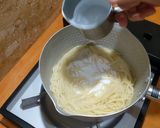 包丁不要！ダブルチーズクリームパスタ♪作り方3写真