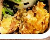 自分弁当・豚丼③作り方4写真
