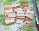 *パンの耳でキャラメルラスク*作り方1写真