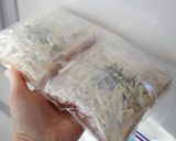 冷凍作りおきトースト!クリチーアーモンド作り方3写真