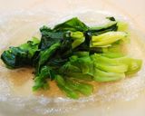【簡単レンチン】小松菜（ほうれん草）お浸作り方6写真