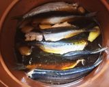 圧力鍋でイワシの甘露煮！作り方3写真