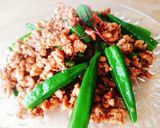 お弁当★オクラとそぼろの肉味噌★作り置き作り方3写真