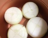 オニ(オン)はそと！スープ作り方1写真