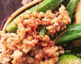 お弁当★オクラとそぼろの肉味噌★作り置き作り方4写真