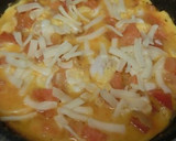 オムレツ風☆炒めトマトのチーズたまごとじ作り方5写真