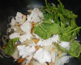 糖質オフ…豆腐・カニカマ・ふわふわ卵とじ作り方3写真