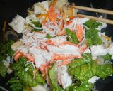 糖質オフ…豆腐・カニカマ・ふわふわ卵とじ作り方4写真