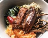 スピードランチ★ビビンパonさんまの蒲焼作り方2写真