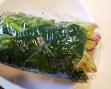 【簡単レンチン】小松菜（ほうれん草）お浸作り方9写真