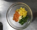 白身魚のカラフルマヨ焼き作り方1写真