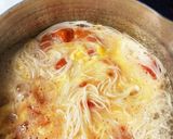 簡単！栄養満点！トマトたまご麺作り方5写真
