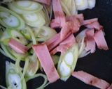 ネギ焼きそば作り方3写真