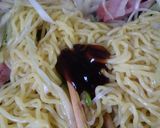 ネギ焼きそば作り方5写真